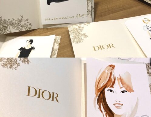 illustration helene metivet dior live painting 5 agence roughman illustrateur mil pat