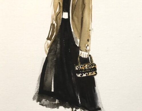 illustration helene metivet dior live painting 7 agence roughman illustrateur mil pat