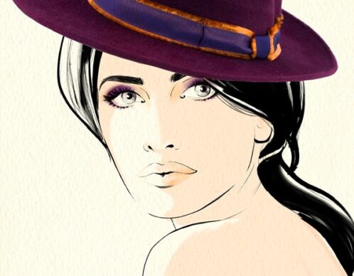 Illustration helene metivet louise chapeau agence roughman illustrateur mil pat