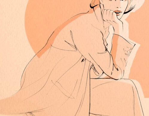 Illustration helene metivet mode 7 agence roughman illustrateur mil pat