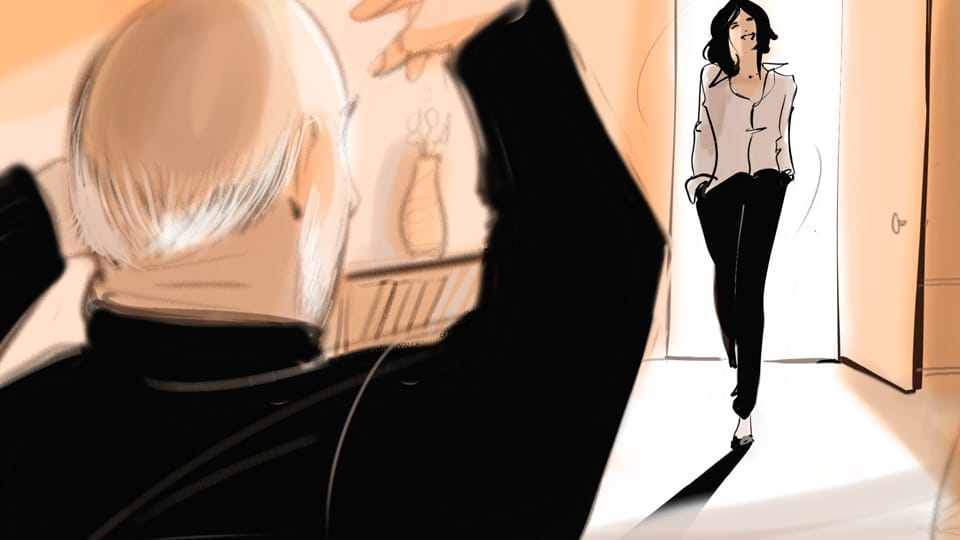 Storyboard pierre roux carte noire 04 agence roughman illustrateur mil pat