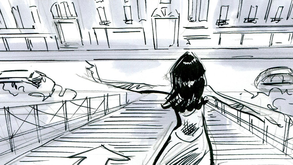 Storyboard fred peltier dior 04 agence roughman illustrateur mil pat