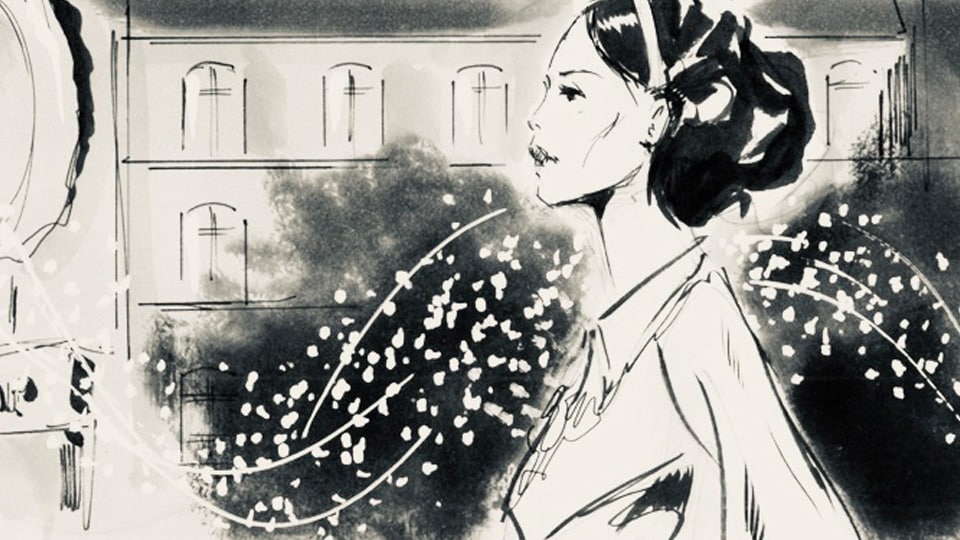 Storyboard fred peltier dior 05 agence roughman illustrateur mil pat