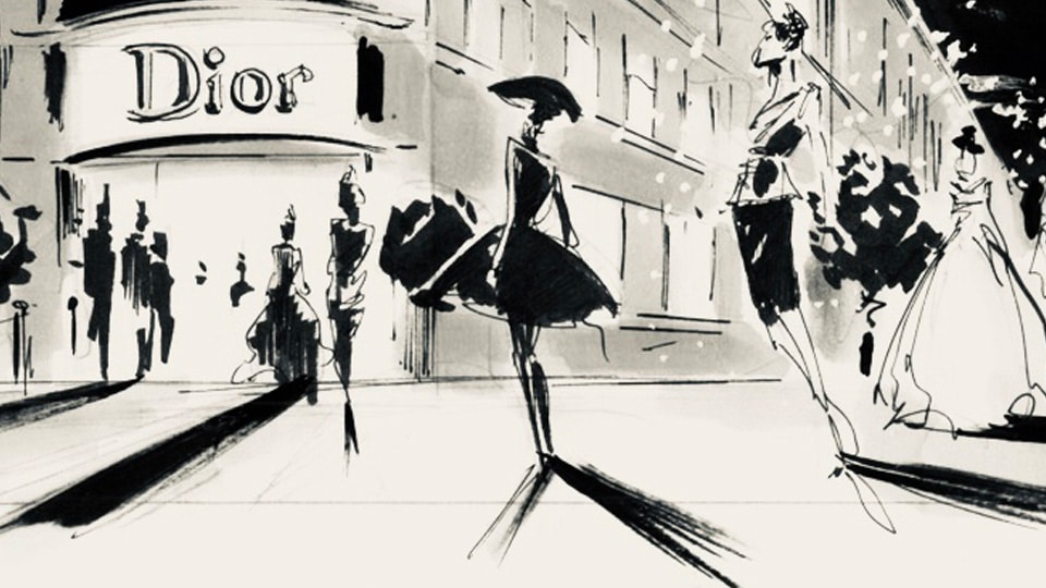 Storyboard fred peltier dior 08 agence roughman illustrateur mil pat