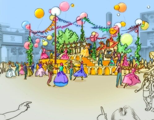 Roughs nicolas crozet disney event 1 agence roughman illustrateur mil pat