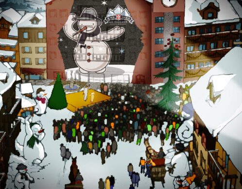 Roughs nicolas crozet la plagne agence roughman illustrateur mil pat