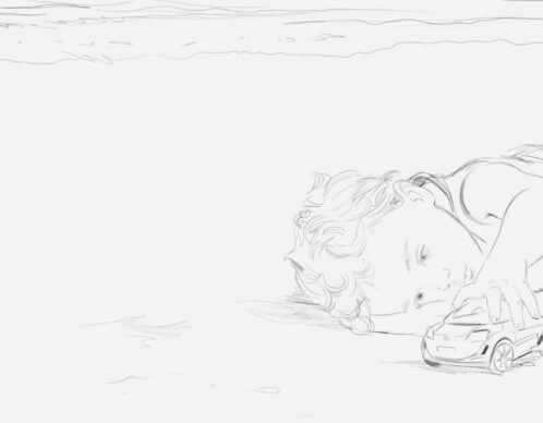Rough christophe bekret renault twingo agence roughman illustrateur mil pat