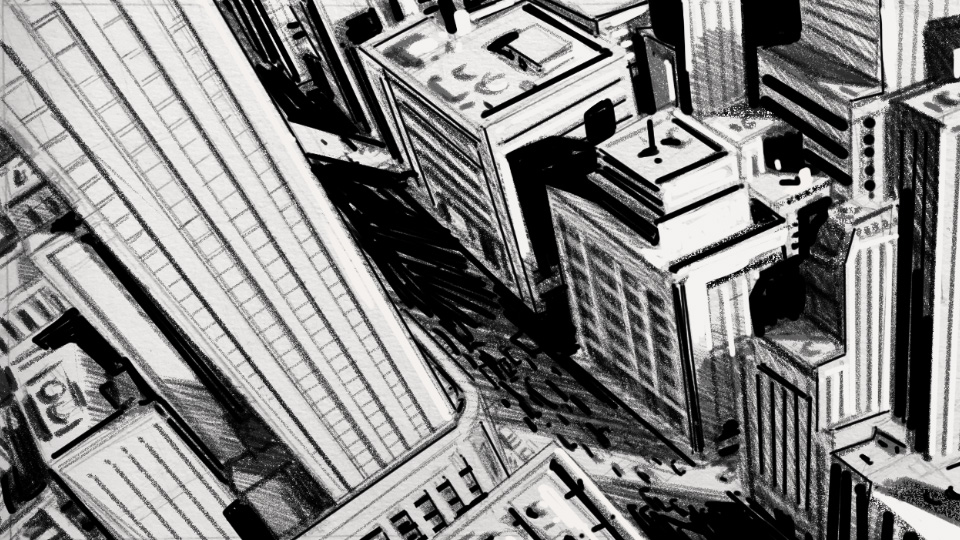 Storyboard christophe bekret axa 01 agence roughman illustrateur mil pat