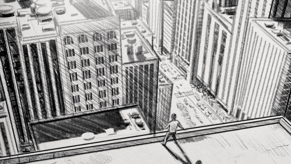 Storyboard christophe bekret axa 06 agence roughman illustrateur mil pat