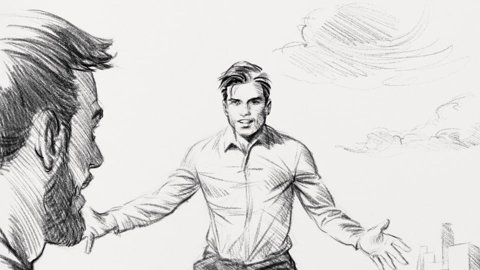 Storyboard christophe bekret axa 08 agence roughman illustrateur mil pat