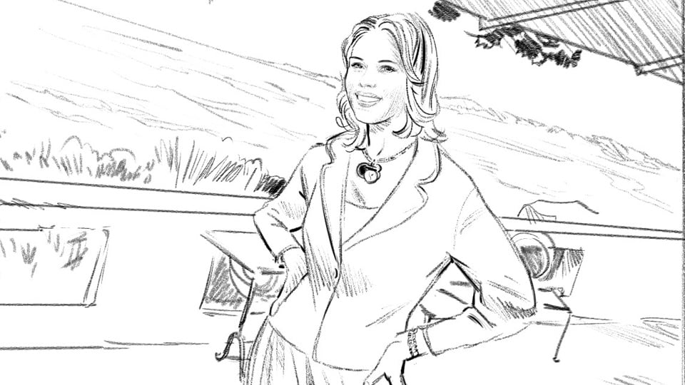 Storyboard christophe bekret david yurman 05 agence roughman illustrateur mil pat