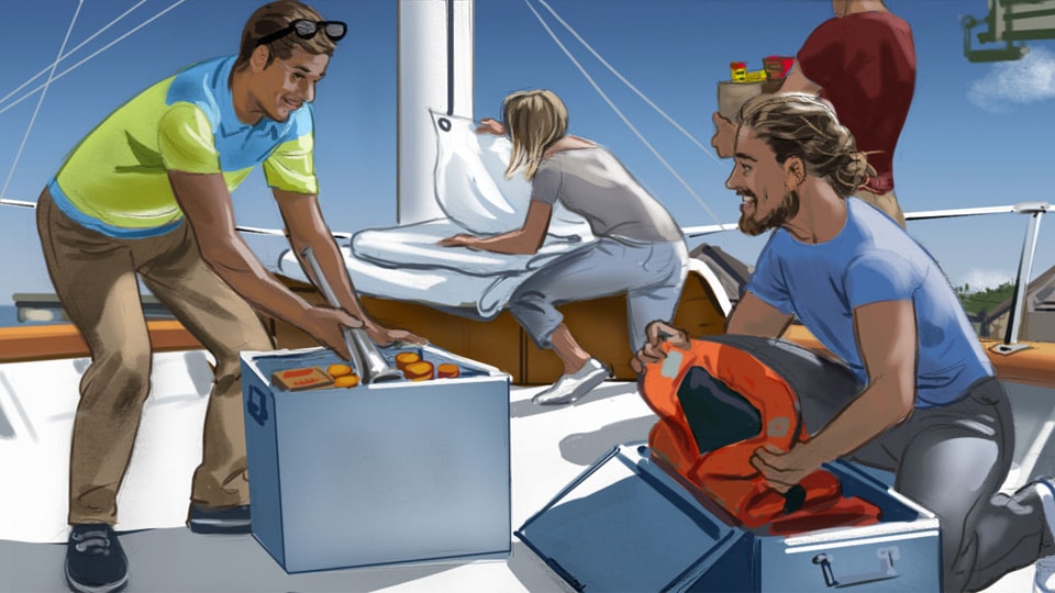 storyboard christophe bekret petit navire 02 agence roughman illustrateur mil pat