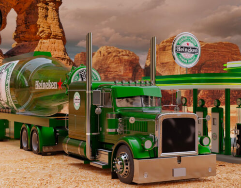 Photomontage orga ia heineken 9 agence roughman illustrateur mil pat