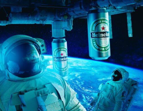 Photomontage orga ia heineken agence roughman illustrateur mil pat 1
