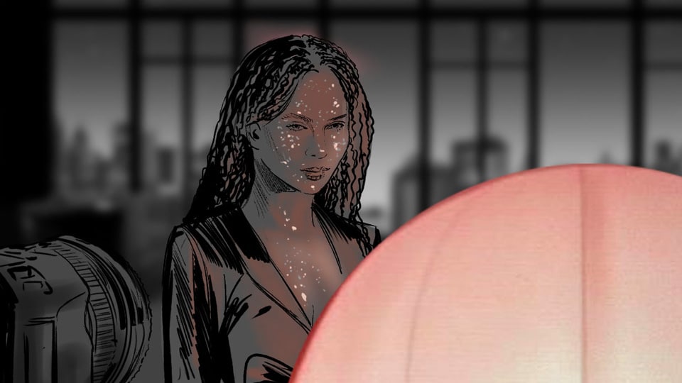 storyboard christophe bekret yves saint laurent 06 agence roughman illustrateur mil pat
