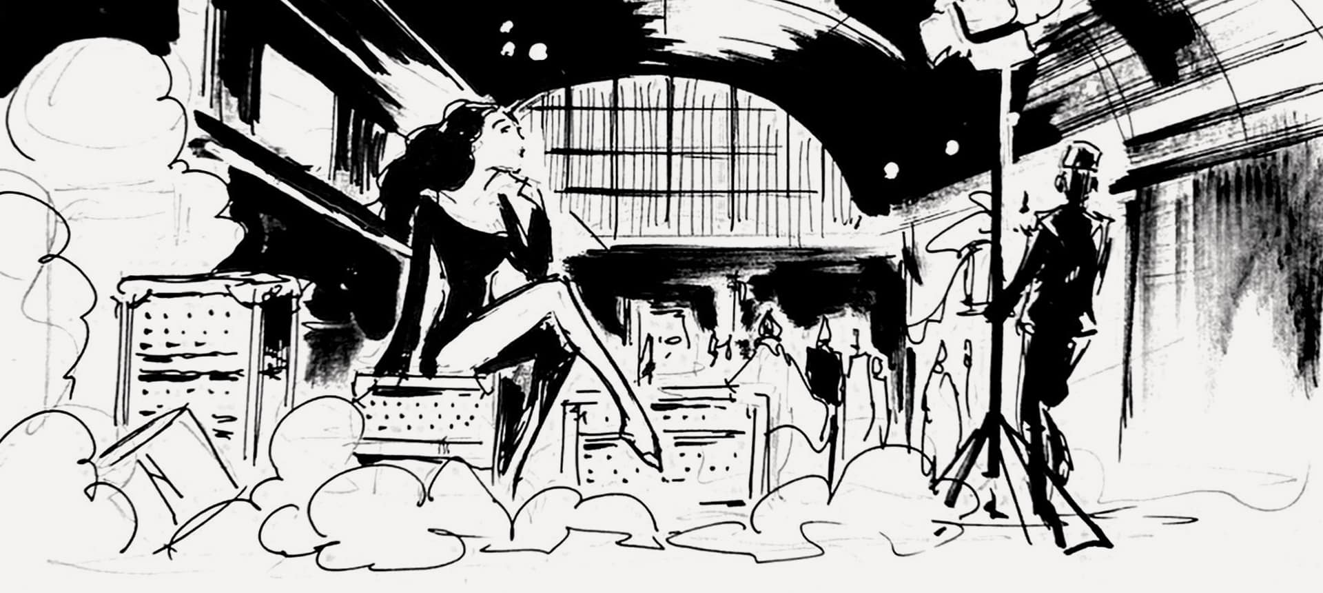 storyboard fred peltier jp gautier agence roughman illustrateur mil pat