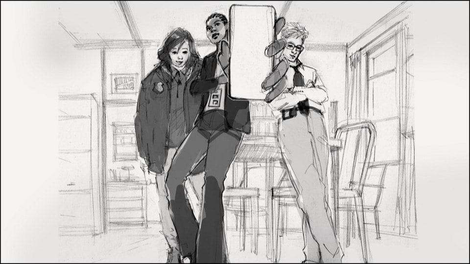 storyboard max carnevale bouygues 01 agence roughman illustrateur mil pat