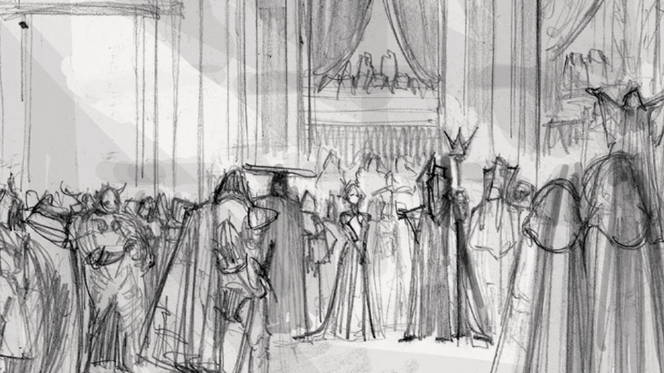 Storyboard max carnevale canal 01 agence roughman illustrateur mil pat