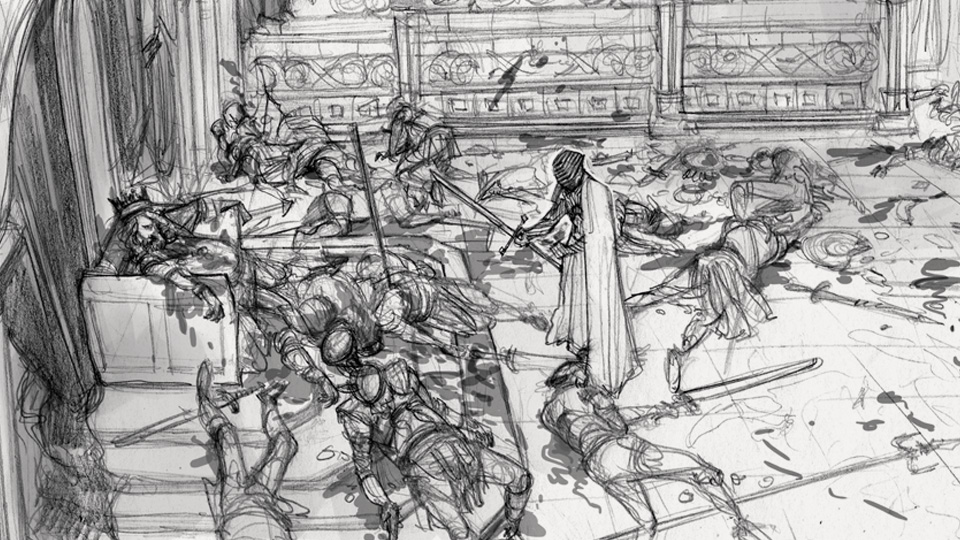 Storyboard max carnevale canal 04 agence roughman illustrateur mil pat