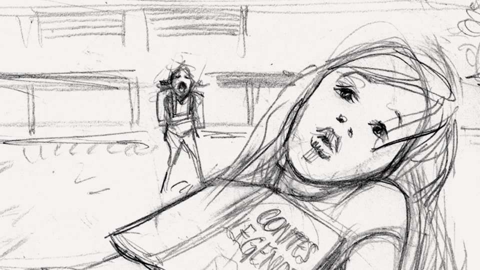 Storyboard max carnevale canal 08 agence roughman illustrateur mil pat