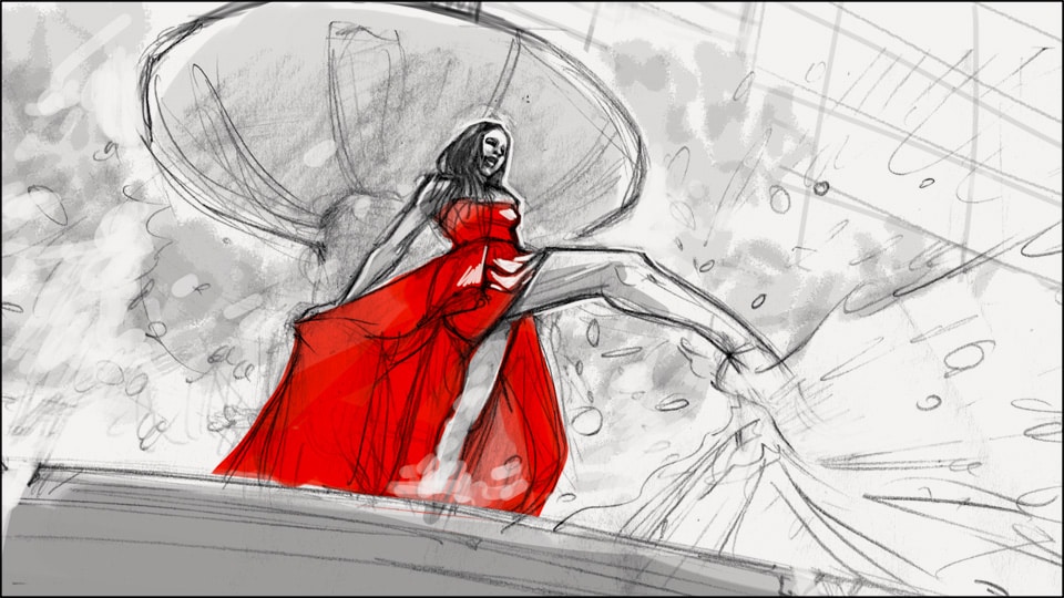 storyboard max carnevale carolina herrera 03 agence roughman illustrateur mil pat