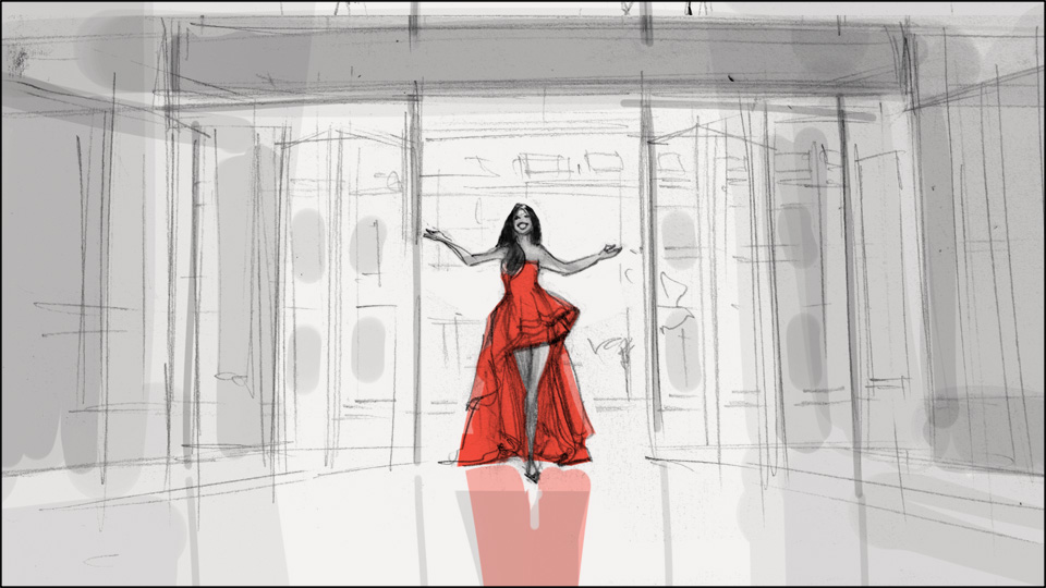 storyboard max carnevale carolina herrera 05 agence roughman illustrateur mil pat