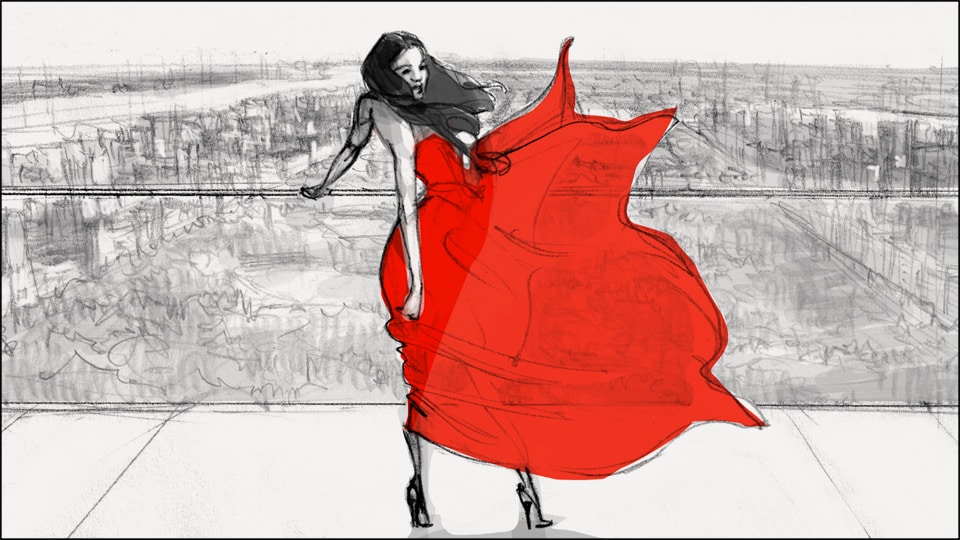 storyboard max carnevale carolina herrera 06 agence roughman illustrateur mil pat