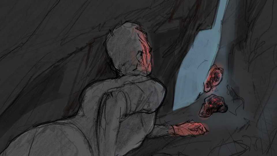 storyboard max carnevale la montagne le film 4 agence roughman illustrateur mil pat