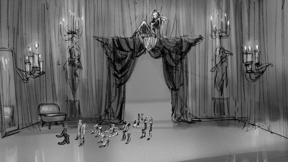 Storyboard max carnevale louboutin 06 agence roughman illustrateur mil pat