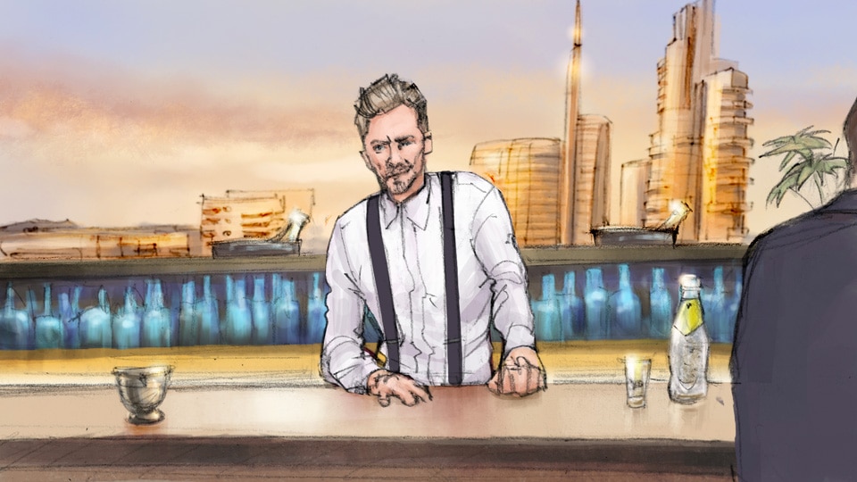 Storyboard max carnevale schweppes 01 agence roughman illustrateur mil pat