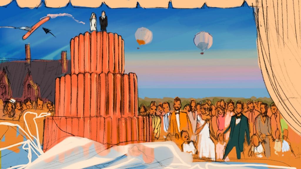 storyboard Knacki 09 maxcarnevale agence milpat Agence illustrateur roughmen Mil Pat