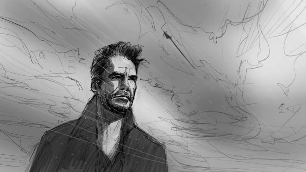 storyboard biotherm 02 maxcarnevale agence milpat Agence illustrateur roughmen Mil Pat