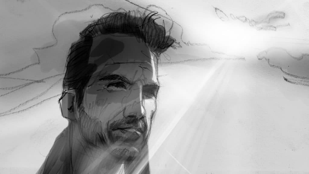 storyboard biotherm 03 maxcarnevale agence milpat Agence illustrateur roughmen Mil Pat