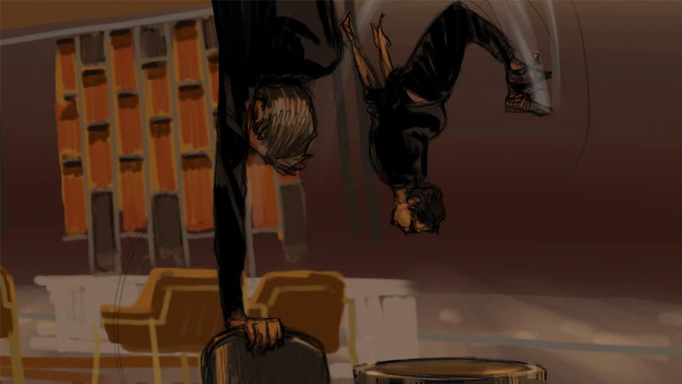 Storyboard max carnevale grimbergen 07 agence illustrateurs roughmen mil pat