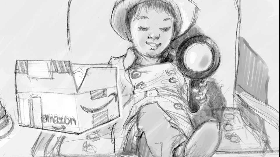 Storyboard max carnevale amazon 04 agence roughman illustrateur mil pat