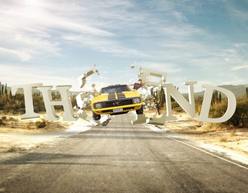 Photomontage aliaspauline bnp partenaire cinema boulevard mort agence roughman illustrateur mil pat