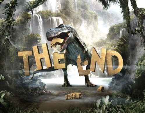 Photomontage aliaspauline bnp partenaire cinema jurassic agence roughman illustrateur mil pat