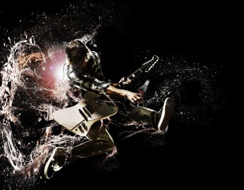 Photomontage aliaspauline coca zero rocker agence roughman illustrateur mil pat