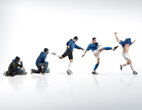 Photomontage aliaspauline francaise des jeux football agence roughman illustrateur mil pat