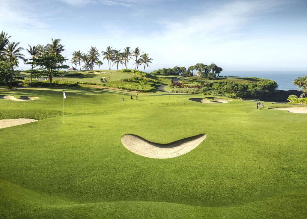 Photomontage aliaspauline golf office national tourisme tunisien agence roughman illustrateur mil pat