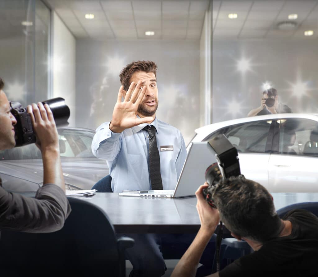 Photomontage aliaspauline identicar paparazzis agence roughman illustrateur mil pat