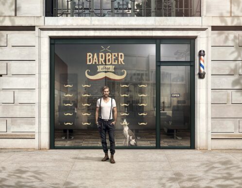 Photomontage aliaspauline st gobain pictureit vitrine agence roughman illustrateur mil pat