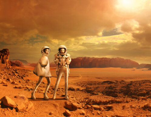 Wadi rum view from lawrence spring